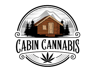 Cabin Cannabis logo design by haze