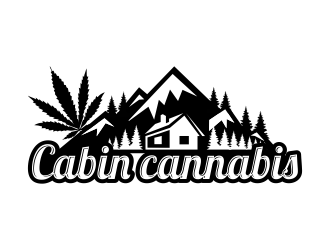Cabin Cannabis logo design by done
