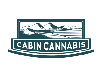 Cabin Cannabis logo design by Msinur