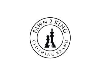 Pawn 2 King Clothing Brand logo design by Sheilla