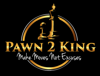 Pawn 2 King Clothing Brand logo design by ElonStark