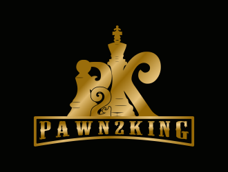 Pawn 2 King Clothing Brand logo design by Mahrein