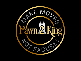Pawn 2 King Clothing Brand logo design by keylogo