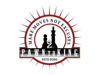 Pawn 2 King Clothing Brand logo design by Mahrein