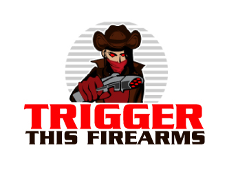 Trigger This Firearms logo design by ElonStark