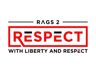 Rags 2 Respect  logo design by dibyo