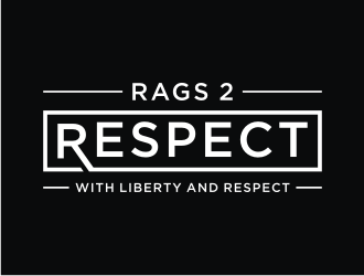 Rags 2 Respect  logo design by mbamboex