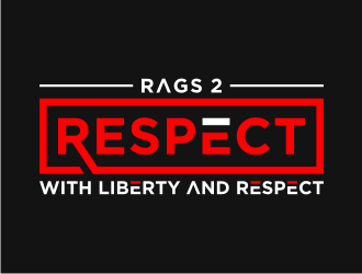 Rags 2 Respect  logo design by lintinganarto