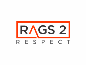 Rags 2 Respect  logo design by santrie