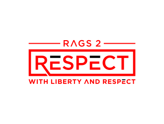 Rags 2 Respect  logo design by Barkah