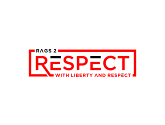 Rags 2 Respect  logo design by Barkah