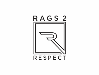 Rags 2 Respect  logo design by santrie