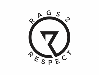 Rags 2 Respect  logo design by santrie