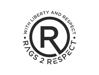 Rags 2 Respect  logo design by GassPoll