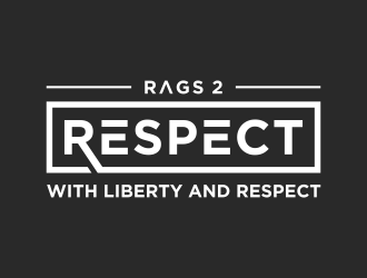 Rags 2 Respect  logo design by GassPoll