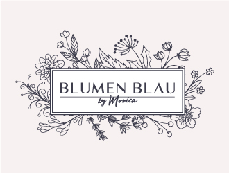 Blumen Blau logo design by Putraja