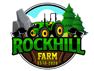 Rockhill Farm logo design by DreamLogoDesign