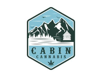 Cabin Cannabis logo design by nona