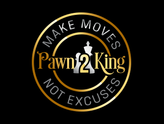 Pawn 2 King Clothing Brand logo design by keylogo
