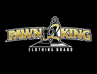 Pawn 2 King Clothing Brand logo design by ekitessar