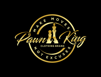 Pawn 2 King Clothing Brand logo design by kopipanas
