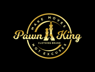 Pawn 2 King Clothing Brand logo design by kopipanas
