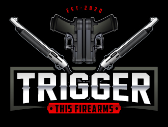 Trigger This Firearms logo design by LucidSketch