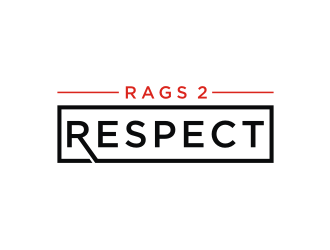 Rags 2 Respect  logo design by KQ5