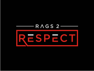 Rags 2 Respect  logo design by KQ5