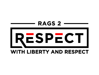 Rags 2 Respect  logo design by gateout