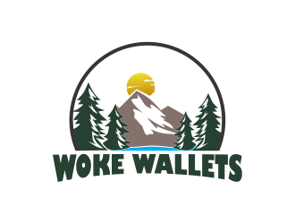 Woke Wallets logo design by Shina