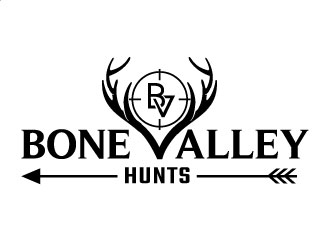 Bone valley hunts logo design by MonkDesign