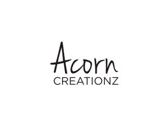 Acorn Creationz logo design by bombers