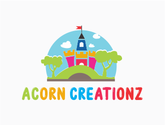 Acorn Creationz logo design by Shina