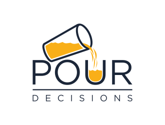 Pour Decisions  logo design by mukleyRx