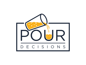 Pour Decisions  logo design by mukleyRx