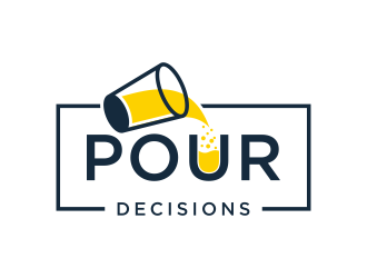 Pour Decisions  logo design by Galfine