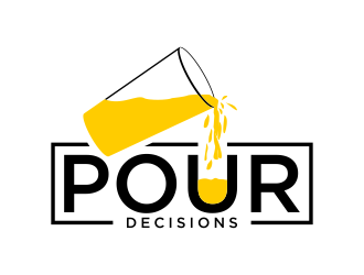 Pour Decisions  logo design by savana