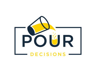 Pour Decisions  logo design by Galfine