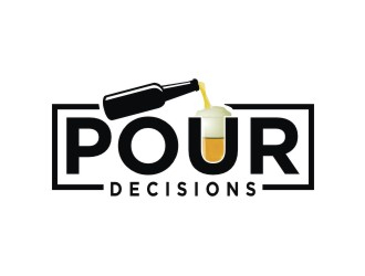 Pour Decisions  logo design by josephira