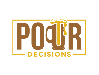 Pour Decisions  logo design by cintoko
