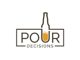 Pour Decisions  logo design by dhe27