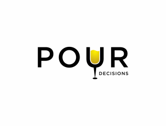 Pour Decisions  logo design by cimot
