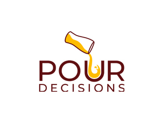 Pour Decisions  logo design by krishna