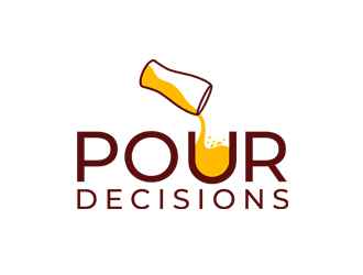 Pour Decisions  logo design by krishna