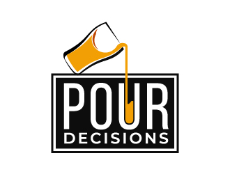 Pour Decisions  logo design by gateout