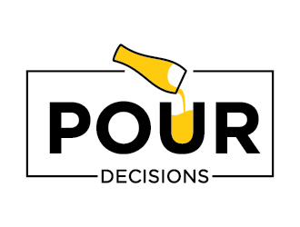 Pour Decisions  logo design by udinjamal