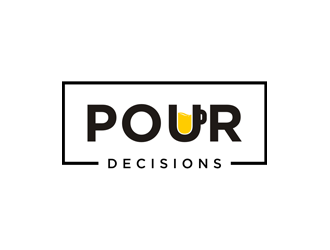 Pour Decisions  logo design by andawiya