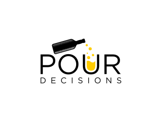 Pour Decisions  logo design by GassPoll