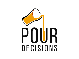 Pour Decisions  logo design by gateout